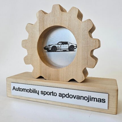 Wooden award "Moto sport"